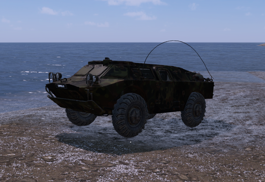 BRDM CAMUFLADO SEMIBLINDADO